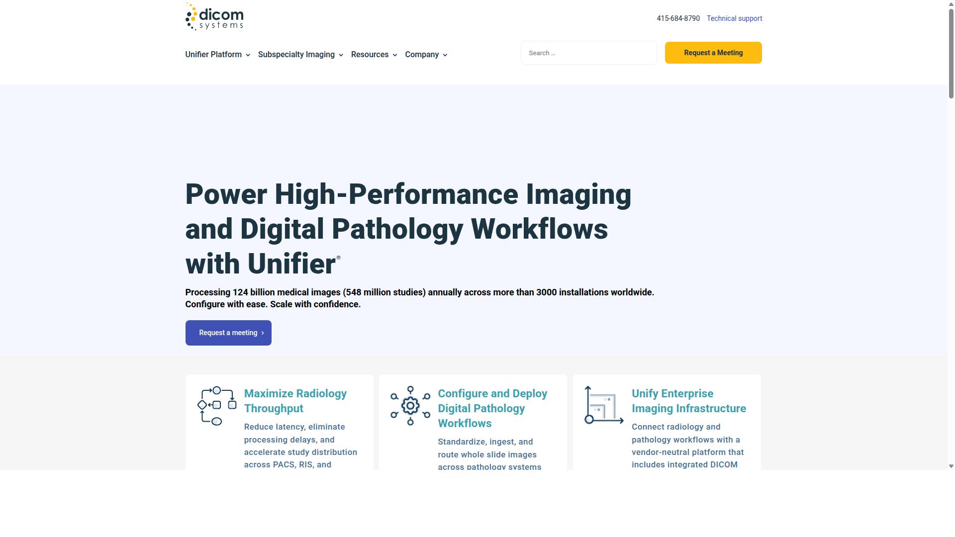 Medicai for DICOM Routing website